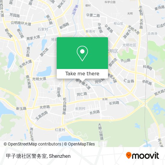 甲子塘社区警务室 map