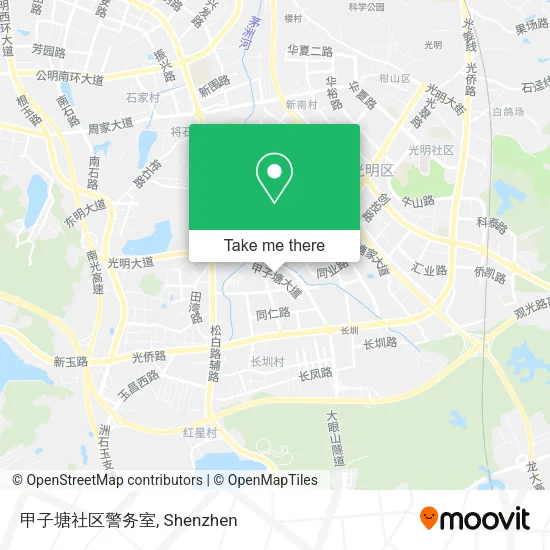 甲子塘社区警务室 map