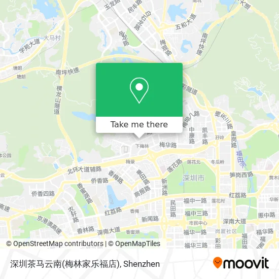 深圳茶马云南(梅林家乐福店) map