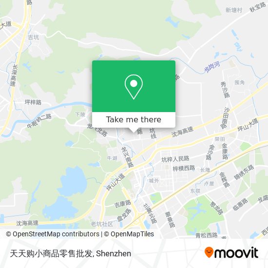 天天购小商品零售批发 map