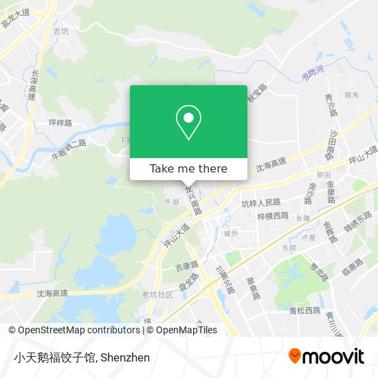 小天鹅福饺子馆 map