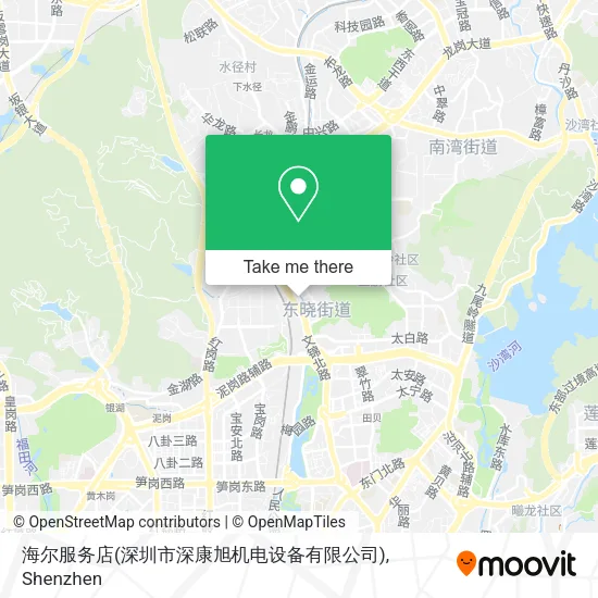 海尔服务店(深圳市深康旭机电设备有限公司) map