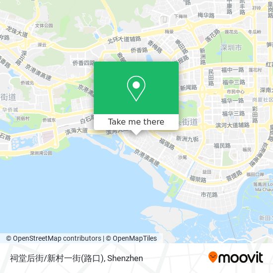 祠堂后街/新村一街(路口) map