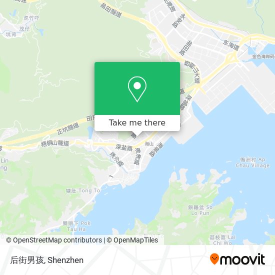 后街男孩 map