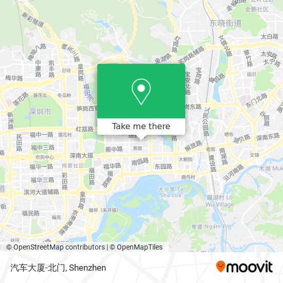 汽车大厦-北门 map