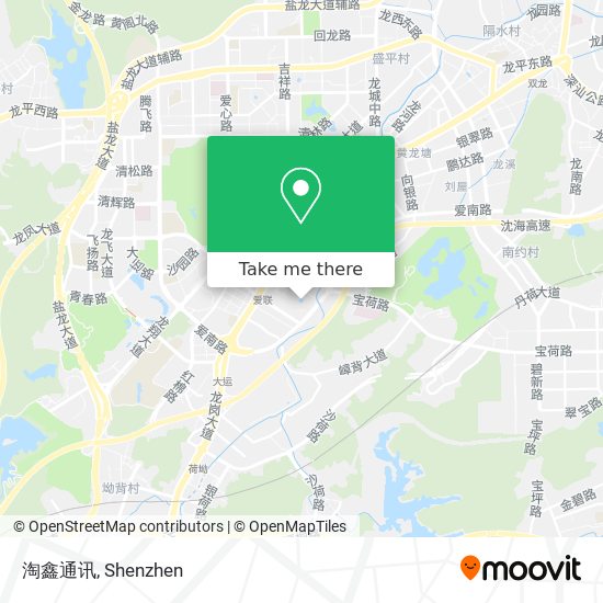 淘鑫通讯 map