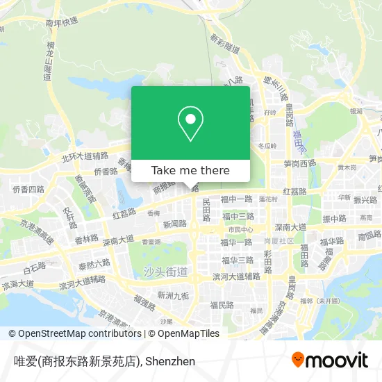 唯爱(商报东路新景苑店) map