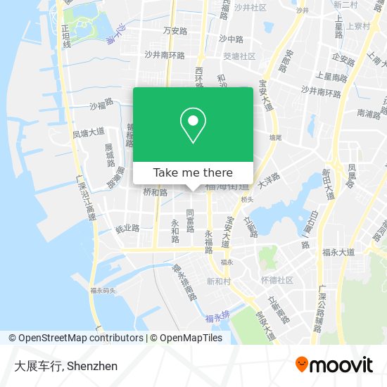 大展车行 map