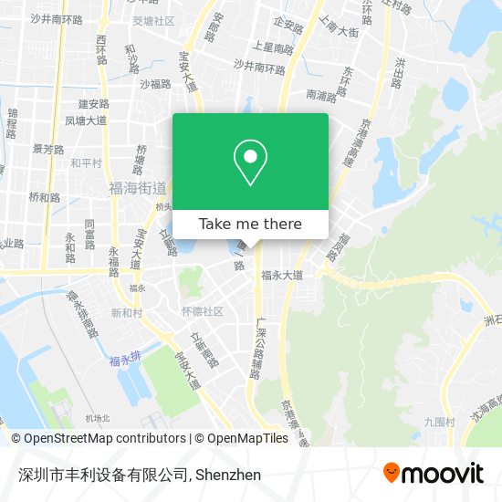 深圳市丰利设备有限公司 map