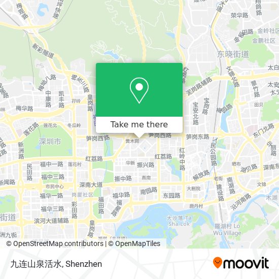 九连山泉活水 map