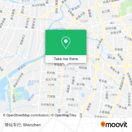 驿站车行 map