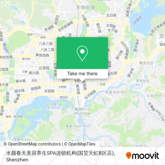 水颜春天美容养生SPA连锁机构(国贸天虹B区店) map