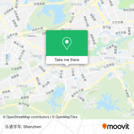 乐通学车 map