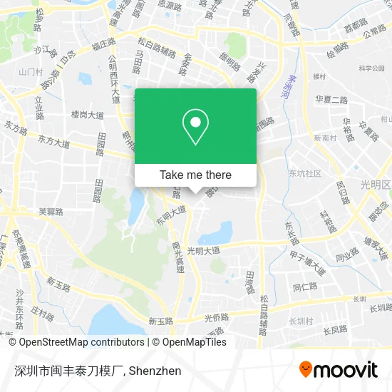 深圳市闽丰泰刀模厂 map