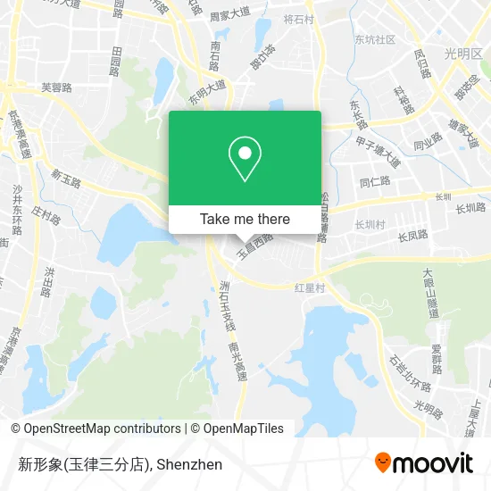 新形象(玉律三分店) map