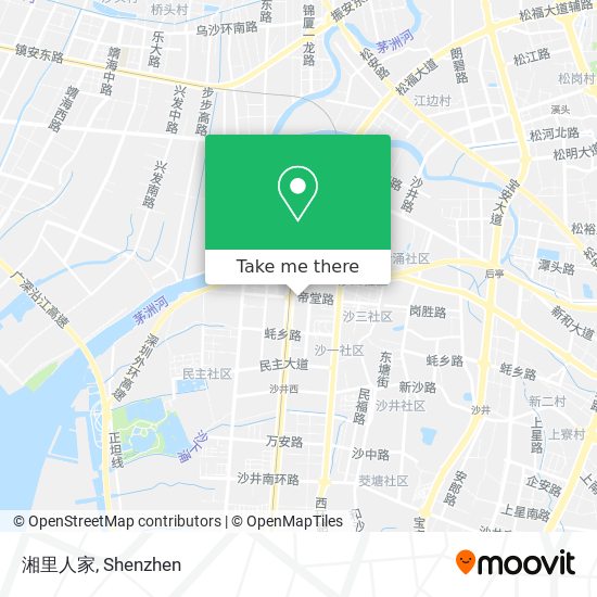 湘里人家 map