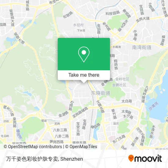 万千姿色彩妆护肤专卖 map
