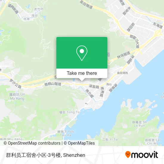 群利员工宿舍小区-3号楼 map