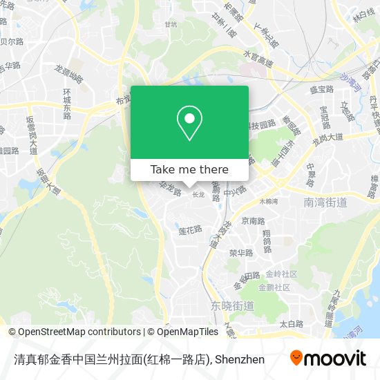 清真郁金香中国兰州拉面(红棉一路店) map