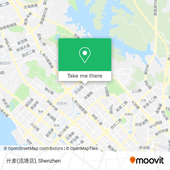 廾麦(流塘店) map