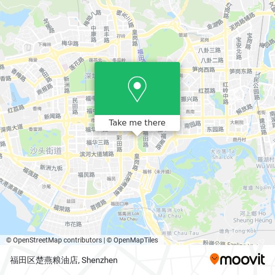 福田区楚燕粮油店 map