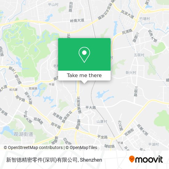 新智德精密零件(深圳)有限公司 map