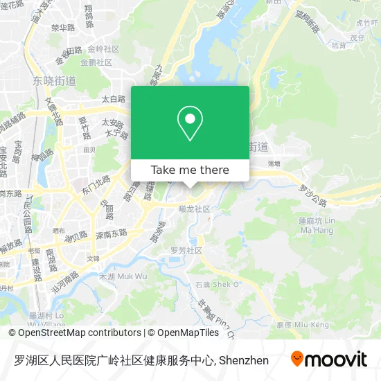 罗湖区人民医院广岭社区健康服务中心 map