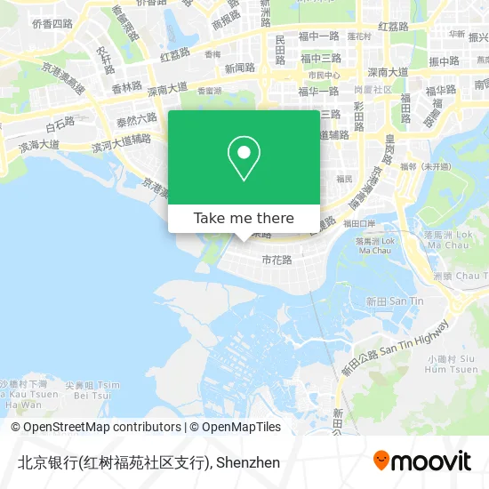 北京银行(红树福苑社区支行) map