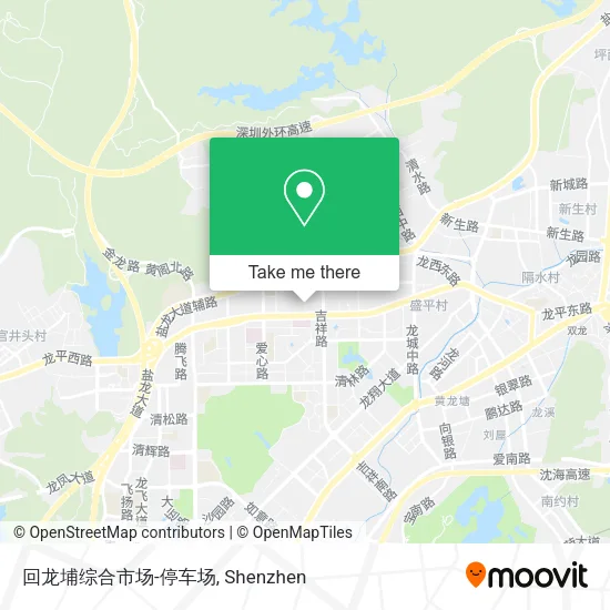 回龙埔综合市场-停车场 map