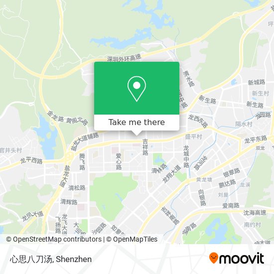 心思八刀汤 map