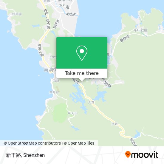 新丰路 map