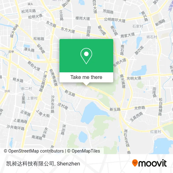 凯昶达科技有限公司 map