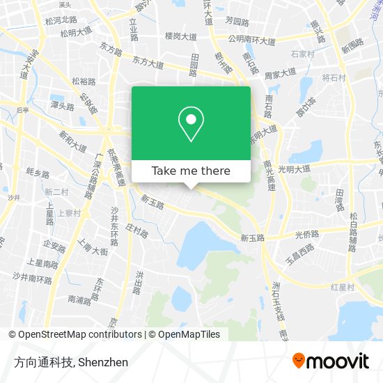 方向通科技 map