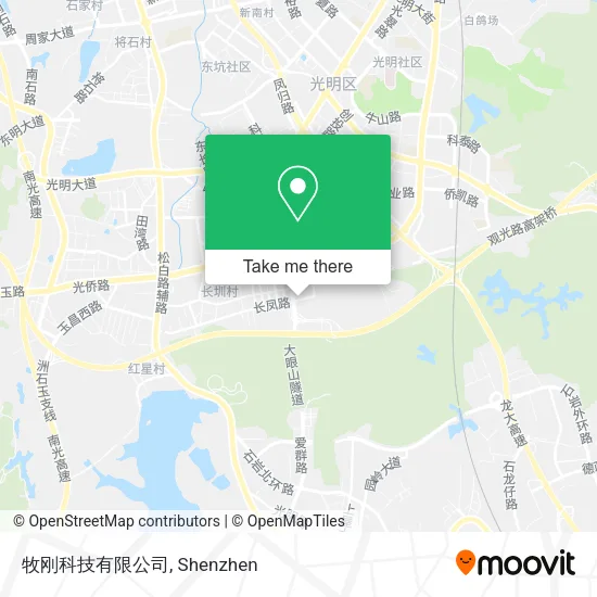 牧刚科技有限公司 map