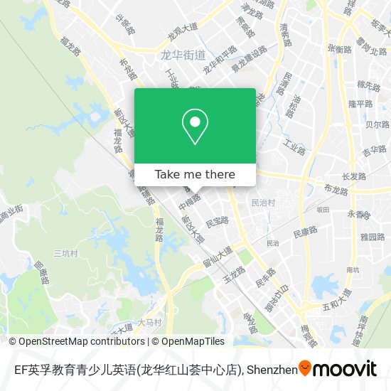 EF英孚教育青少儿英语(龙华红山荟中心店) map