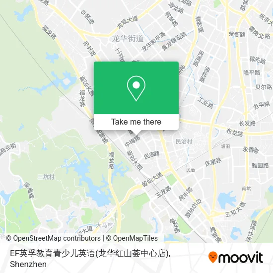 EF英孚教育青少儿英语(龙华红山荟中心店) map