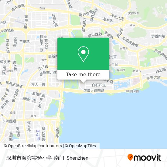 深圳市海滨实验小学-南门 map