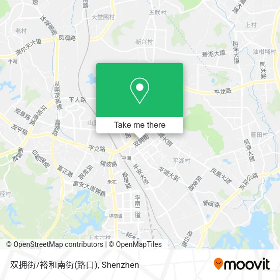 双拥街/裕和南街(路口) map