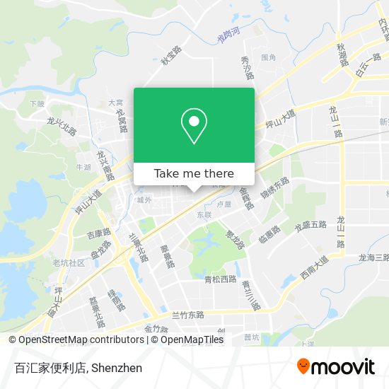 百汇家便利店 map