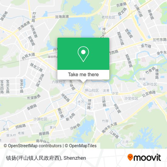 镇扬(坪山镇人民政府西) map