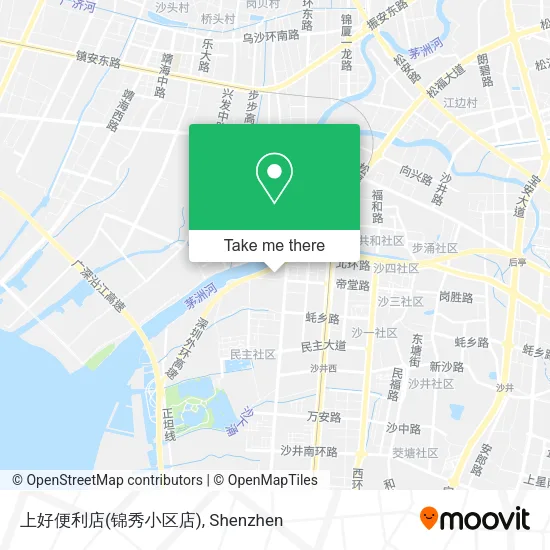 上好便利店(锦秀小区店) map