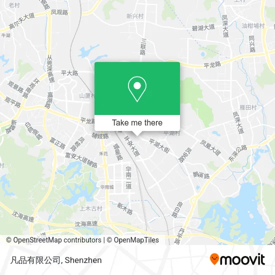 凡品有限公司 map