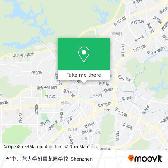 华中师范大学附属龙园学校 map