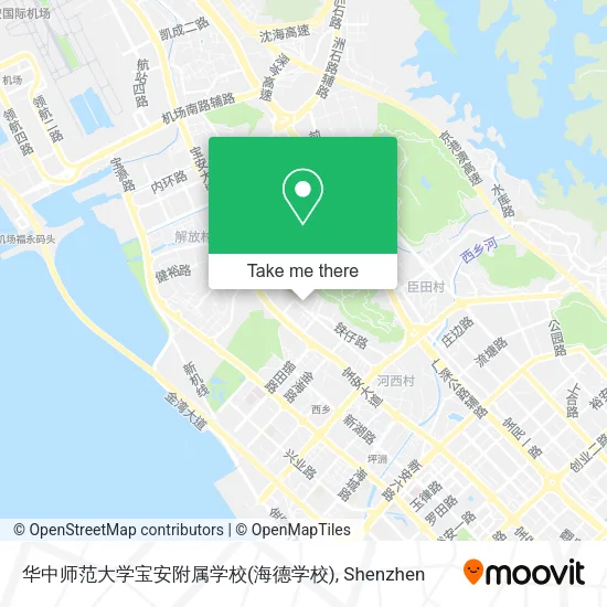 华中师范大学宝安附属学校(海德学校) map