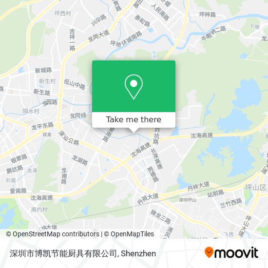 深圳市博凯节能厨具有限公司 map