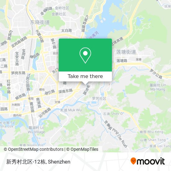 新秀村北区-12栋 map