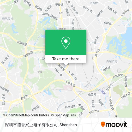 深圳市德誉兴业电子有限公司 map