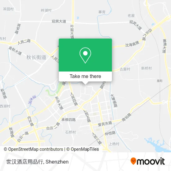 世汉酒店用品行 map