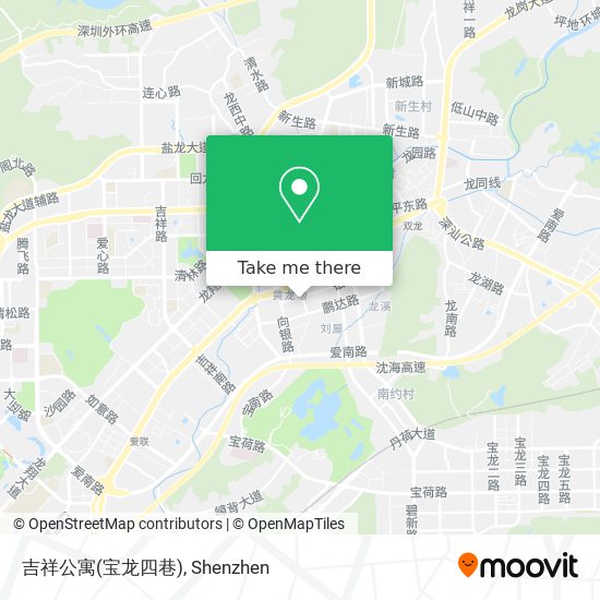 吉祥公寓(宝龙四巷) map