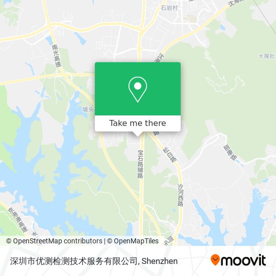 深圳市优测检测技术服务有限公司 map